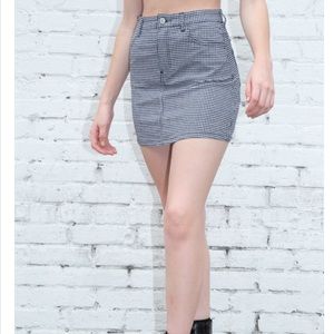 Brandy Melville gingham Juliet skirt